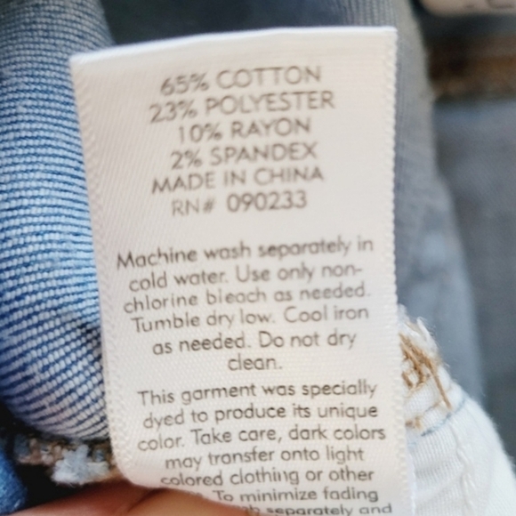 PACSUN High Rise Jegging Ankle Jeans Raw Hem Size 24 - Picture 4 of 8